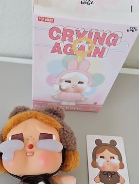 POP MART Crying Again Love Makes Us Cry
